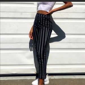 Brandy Melville Striped Pants